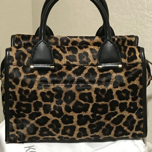 MICHAEL KORS Geneva Satchel Hair Calf Handbag - Picture 2 of 13